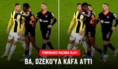 Ba, Dzeko’ya kafa attı