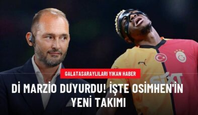 Di Marzio duyurdu! İşte Osimhen’in yeni takımı