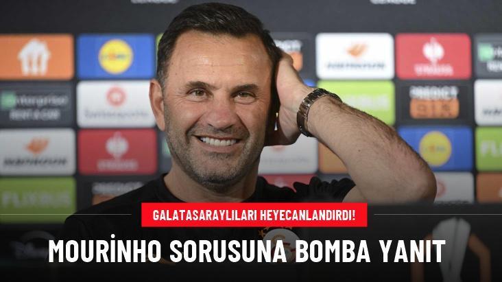 Mourinho sorusuna bomba yanıt