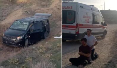 Kaza geçiren ünlü oyuncudan ilk görüntüler