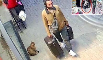Önce valiz sonra zeytinyağı! Kameraya yansıyan hırsız bakın kim çıktı