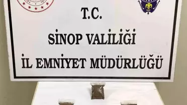 Sinop’ta Uyuşturucu Operasyonu